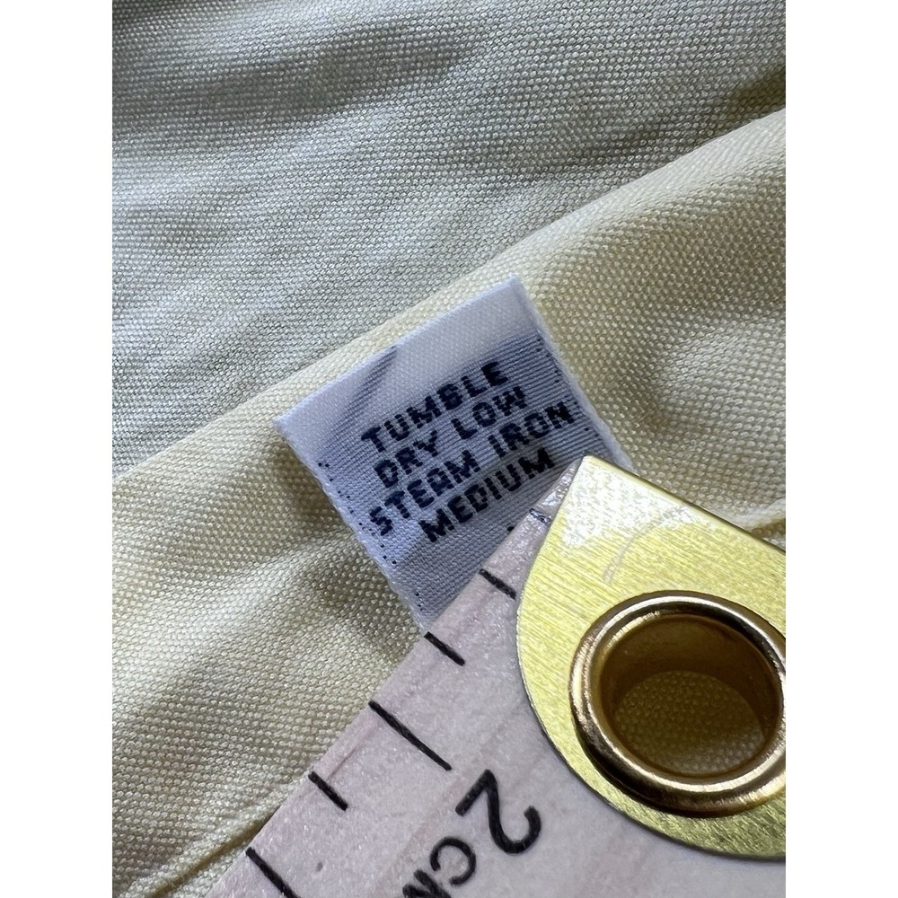 Ralph Lauren Yarmouth Soft Yellow Oxford Button Down Casual Shirt Mens 17 34/35 - Picture 11 of 13